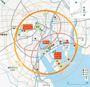 東京オリンピック・パラリンピックの競技会場地図をゲットする方法